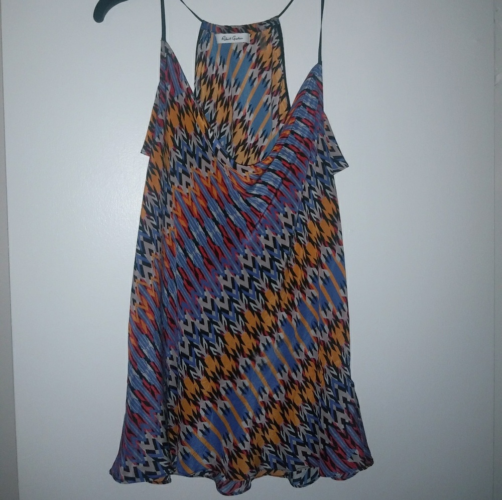 Robert Graham 100% silk tank top Cami